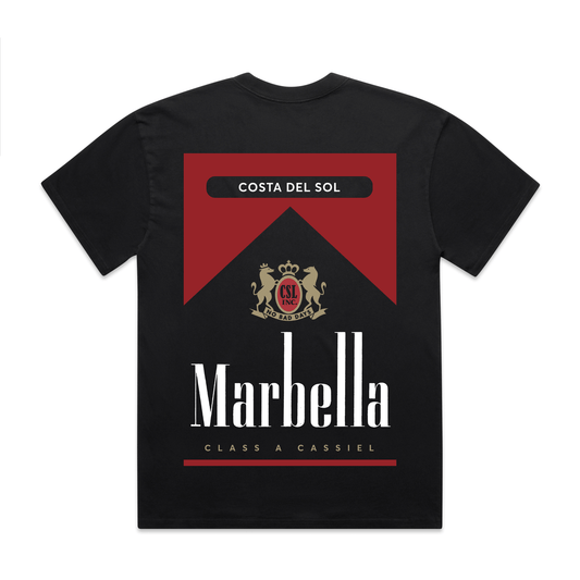 Cassiel Clo Marbella Faded Black Tee