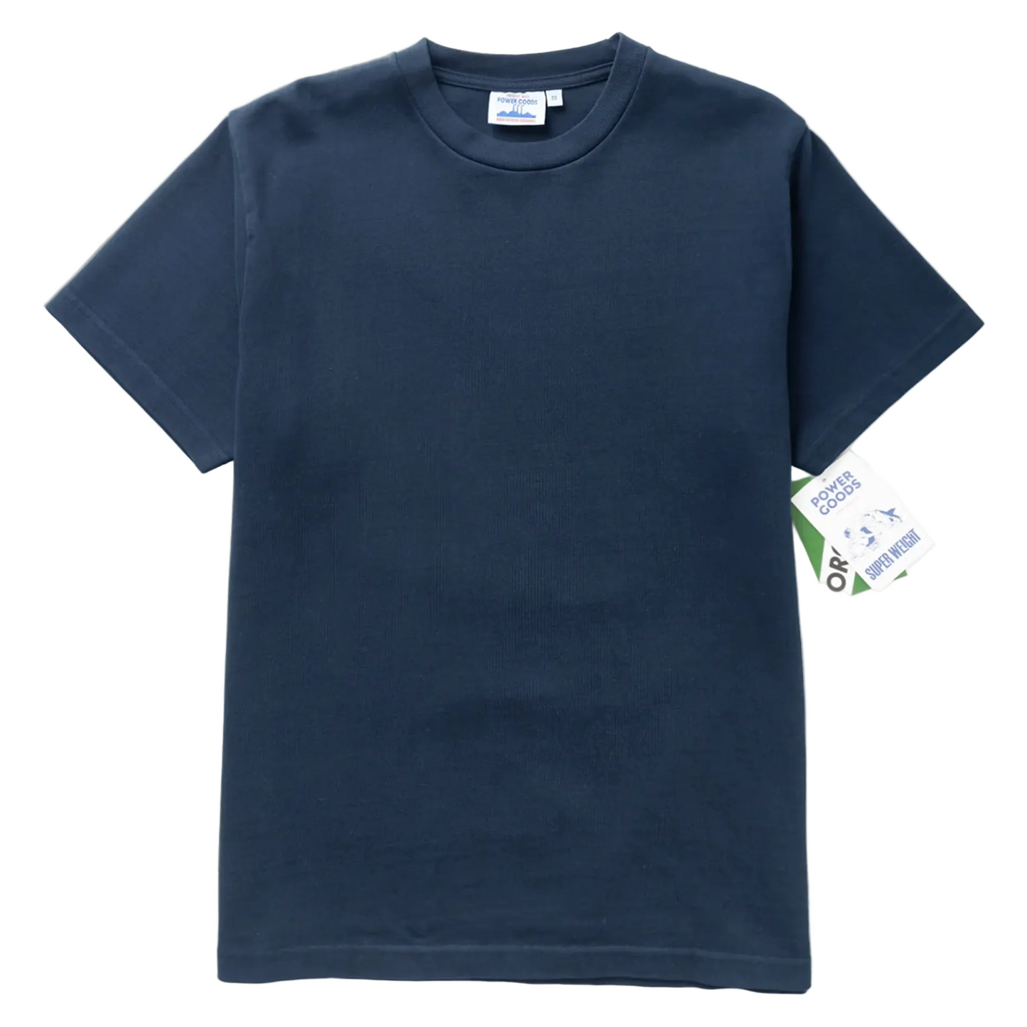 Power Goods Super Weight Navy Tee
