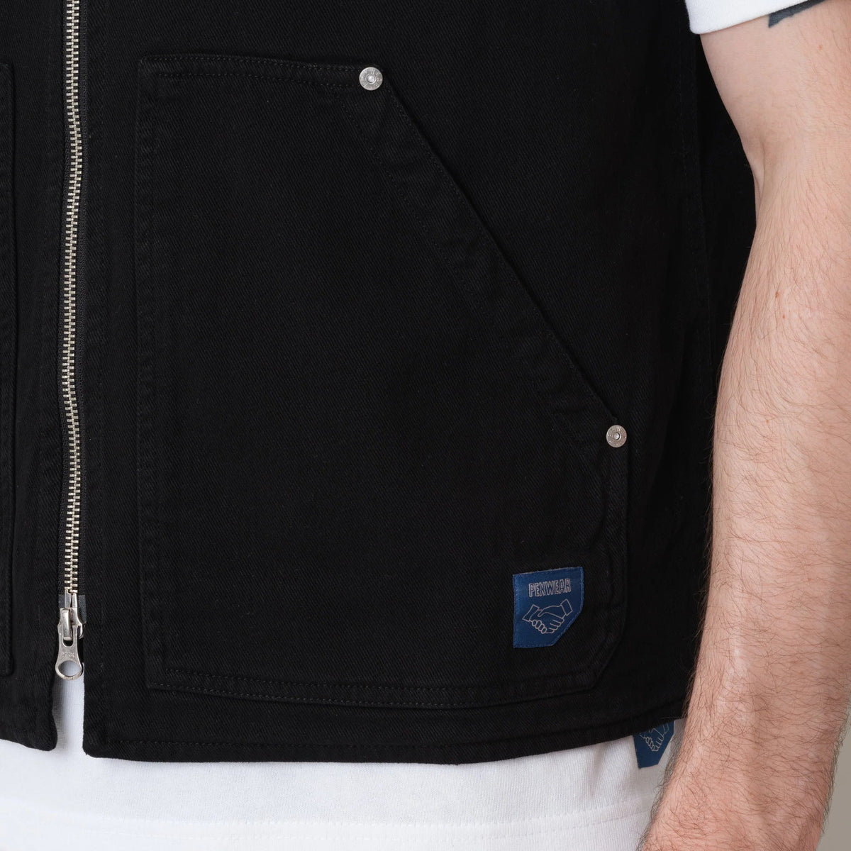 Pexwear Tradesman Black Gilet