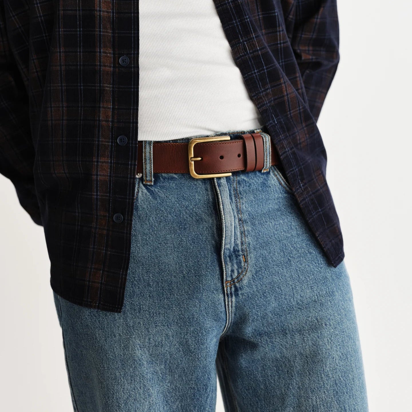 Wax London Paton Brown Belt