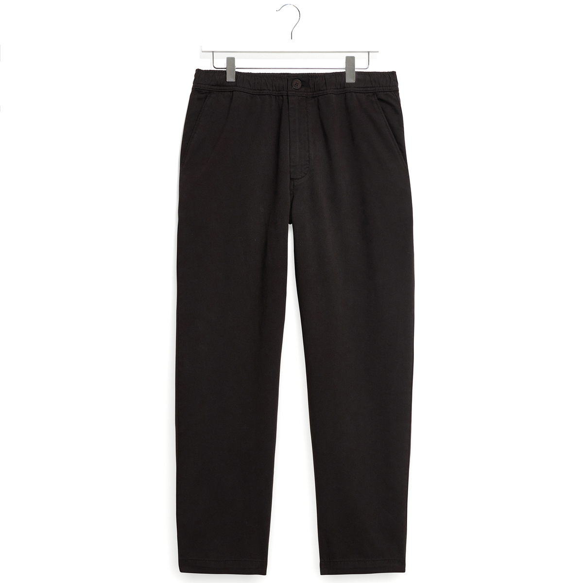 Wax London Kurt Cotton Twill Dark Brown Trouser