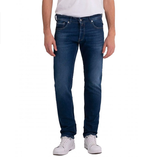Replay Grover Power Stretch Mid Wash Jean