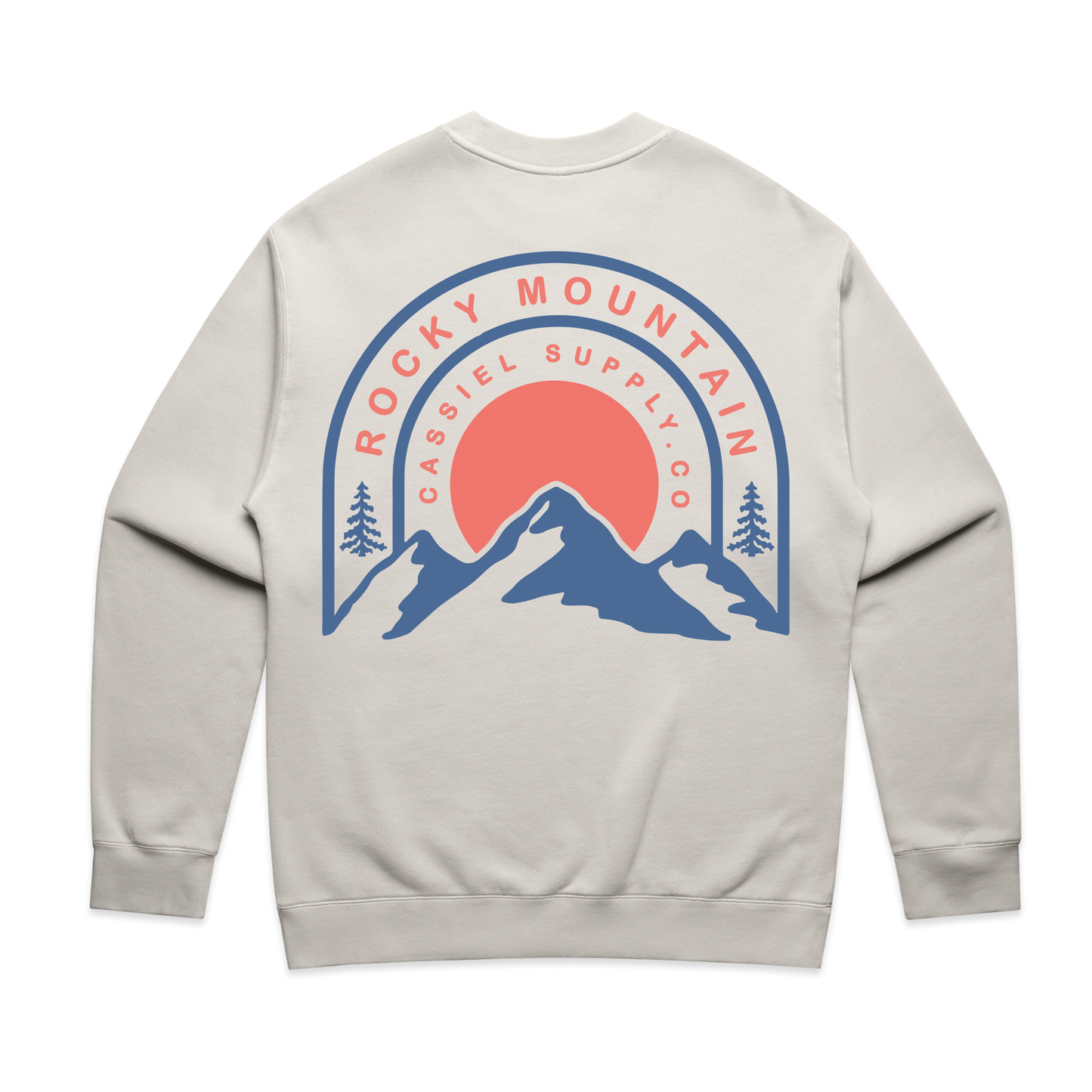 Cassiel Clo Rocky Mountain Bone Sweatshirt
