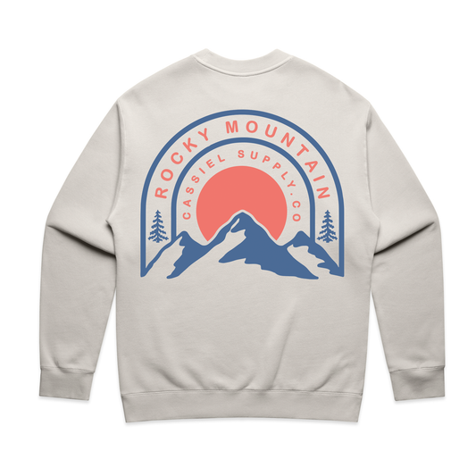 Cassiel Clo Rocky Mountain Bone Sweatshirt