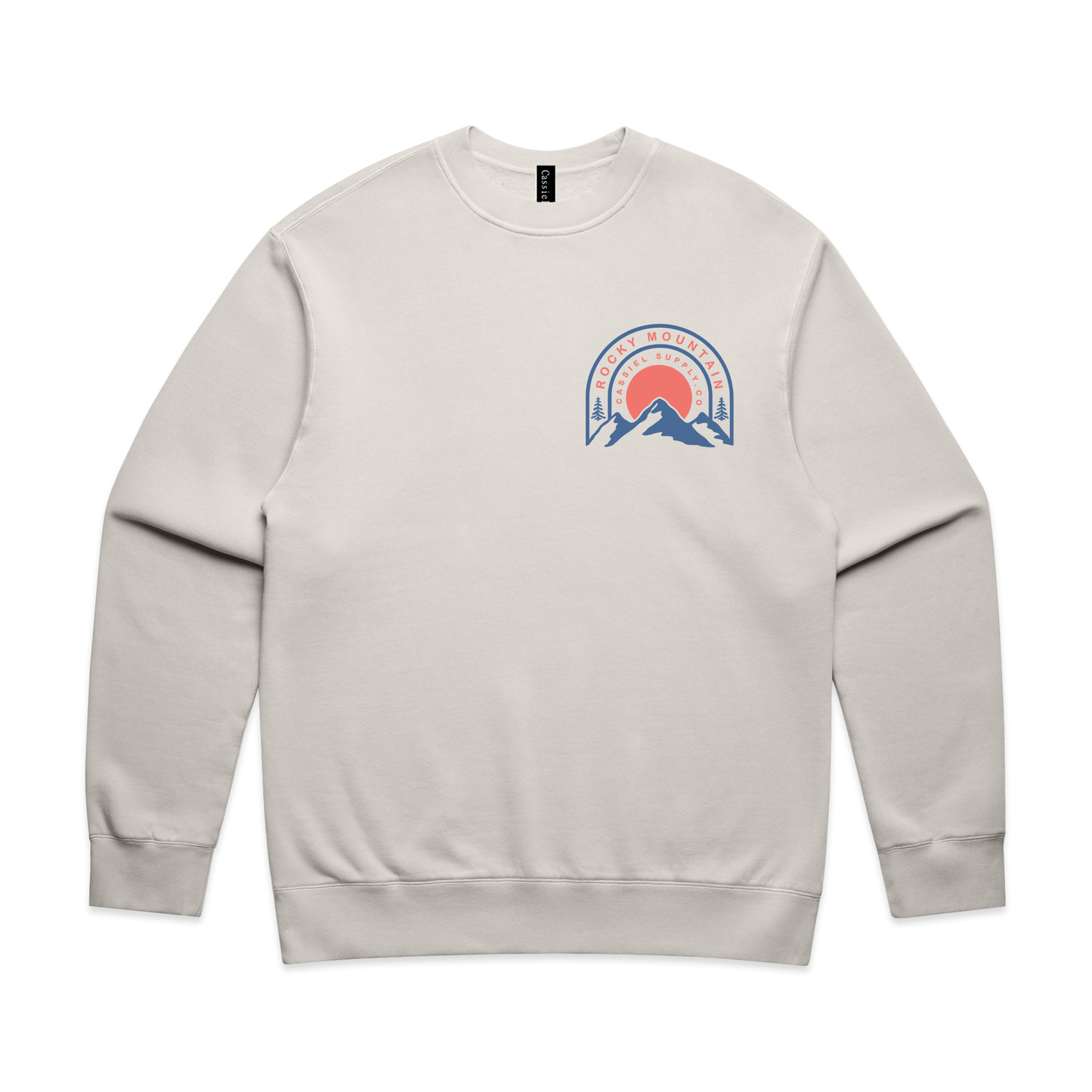 Cassiel Clo Rocky Mountain Bone Sweatshirt