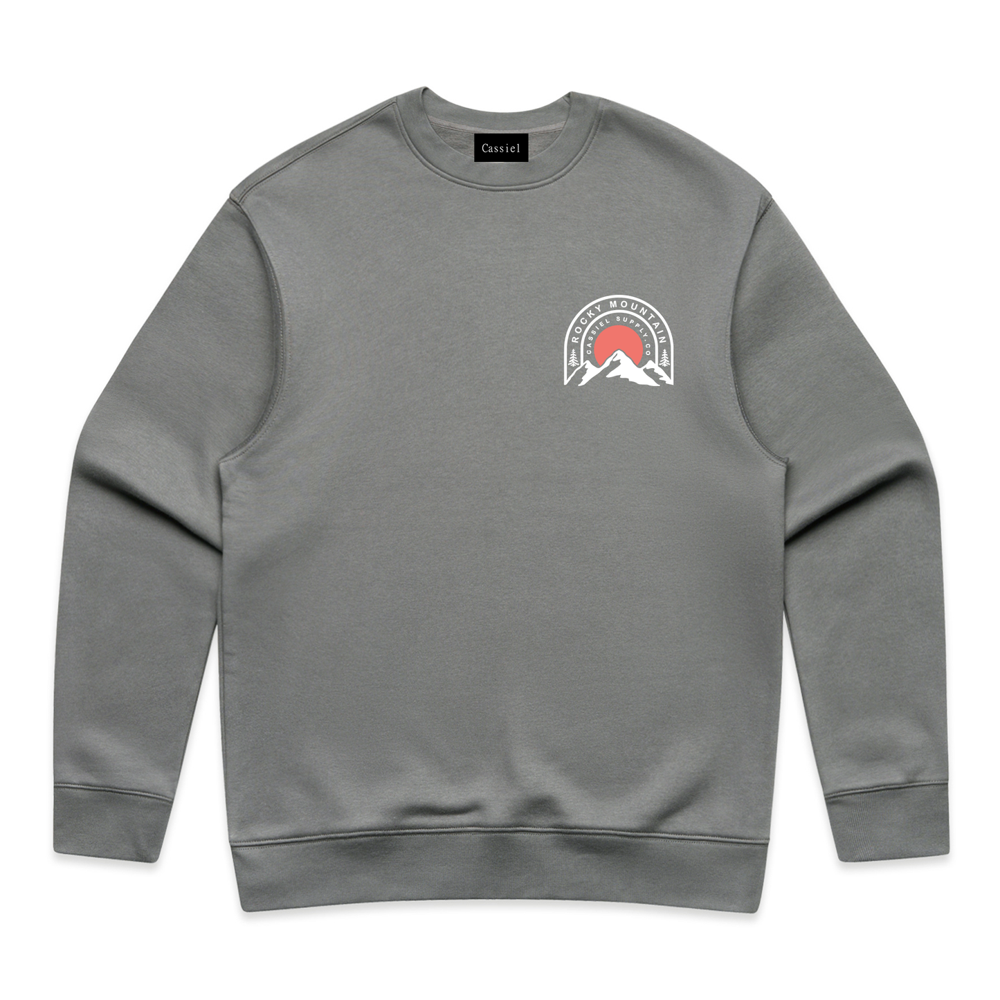 Cassiel Rocky Mountain Grey Sweatshirt