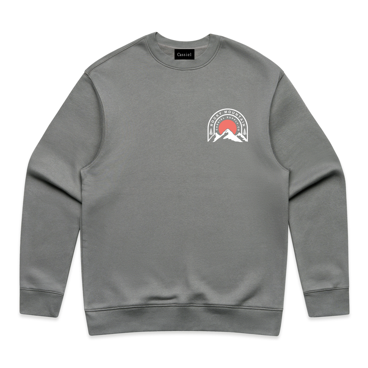 Cassiel Clo Rocky Mountain Steel Grey Sweatshirt
