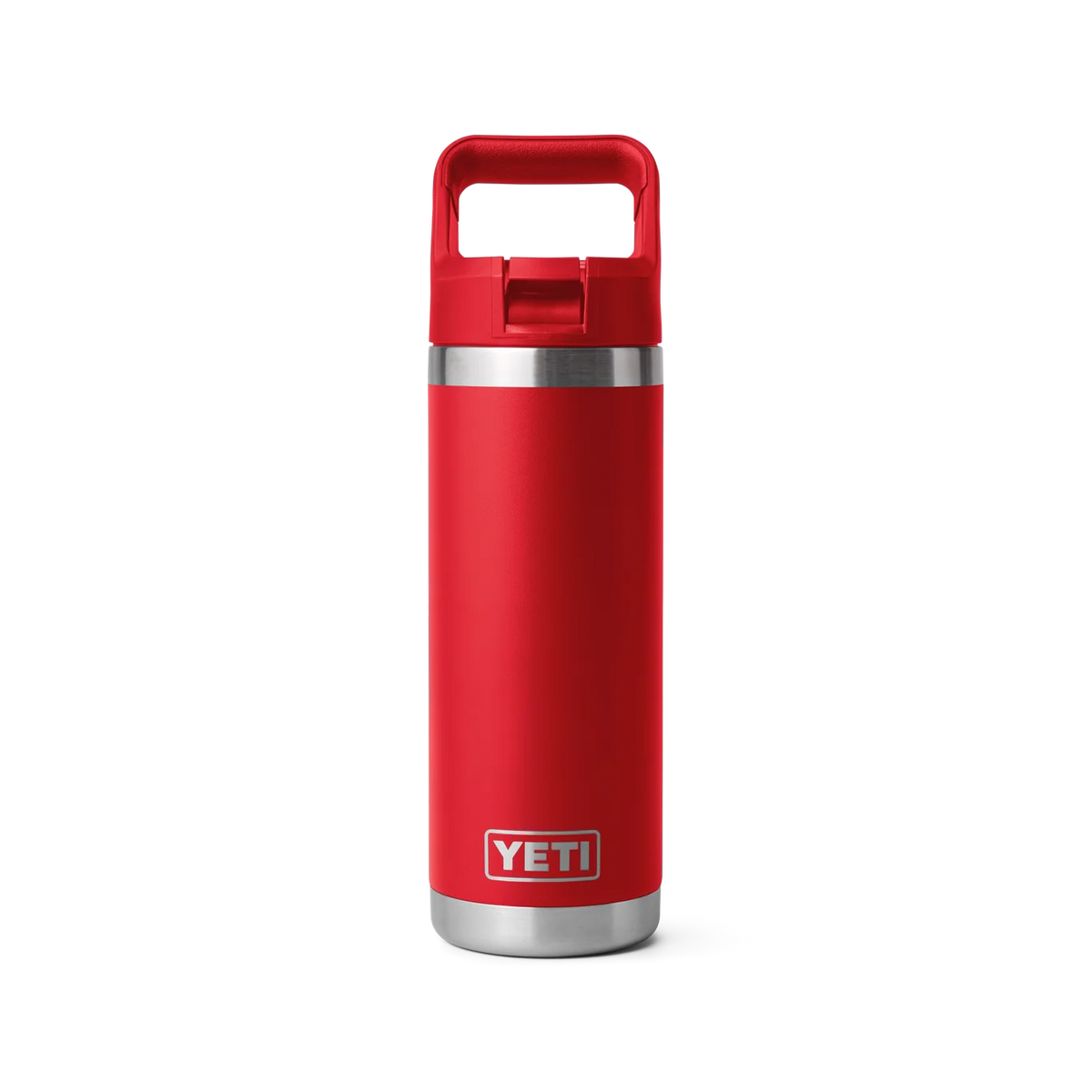 YETI Rambler 18 OZ Rescue Red Straw Bottle