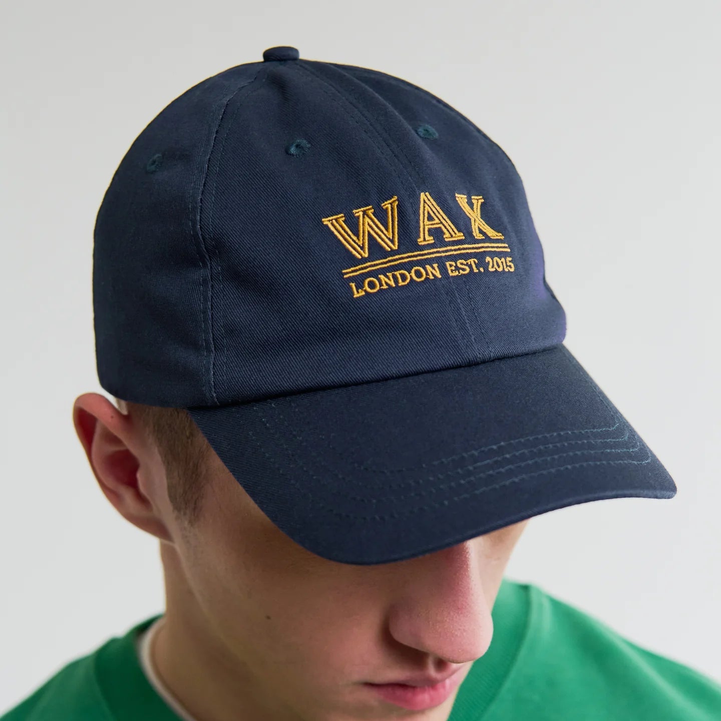 Wax London Spencer Sports Navy Cap