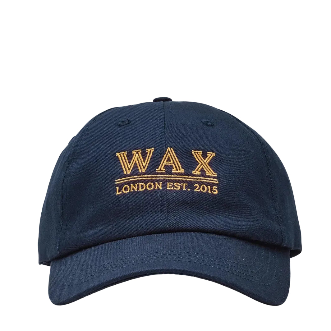 Wax London Spencer Sports Navy Cap