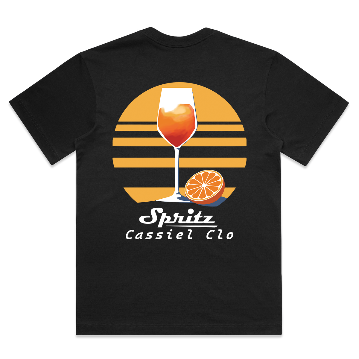 Cassiel Clo Spritz Box Black Tee
