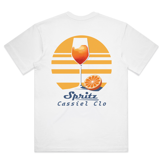 Cassiel Clo Spritz Box White Tee