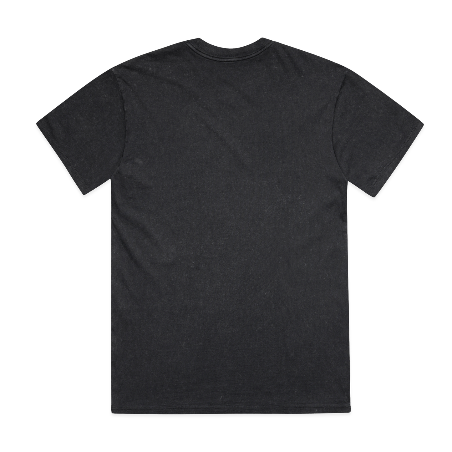 Cassiel Stone Wash Soft Touch Black Tee