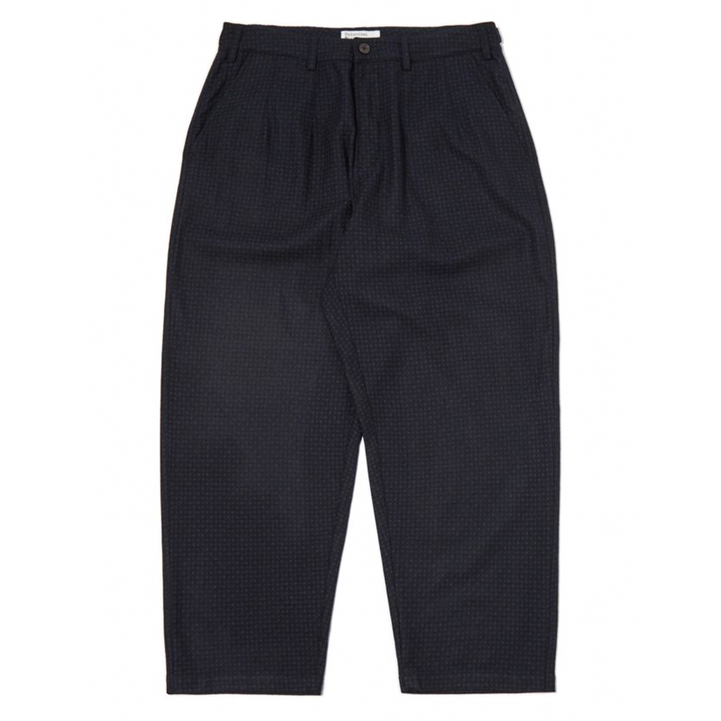 Universal Works Dutch Pant Dot Print Flannel Trouser