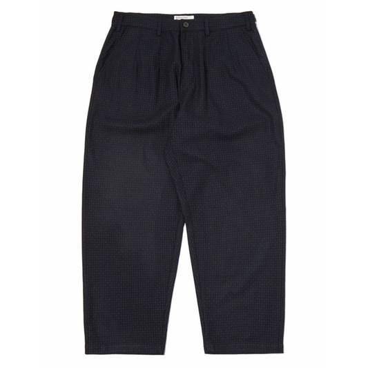 Universal Works Dutch Pant Dot Print Flannel Trouser