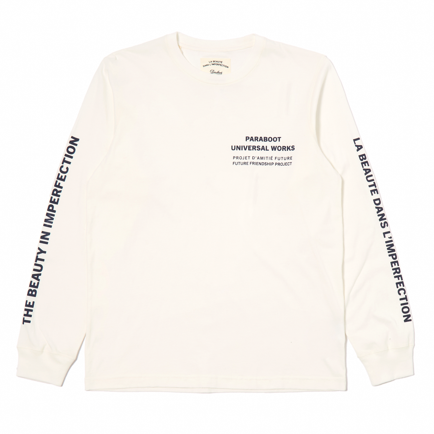 Universal Works Long Sleeve White Top