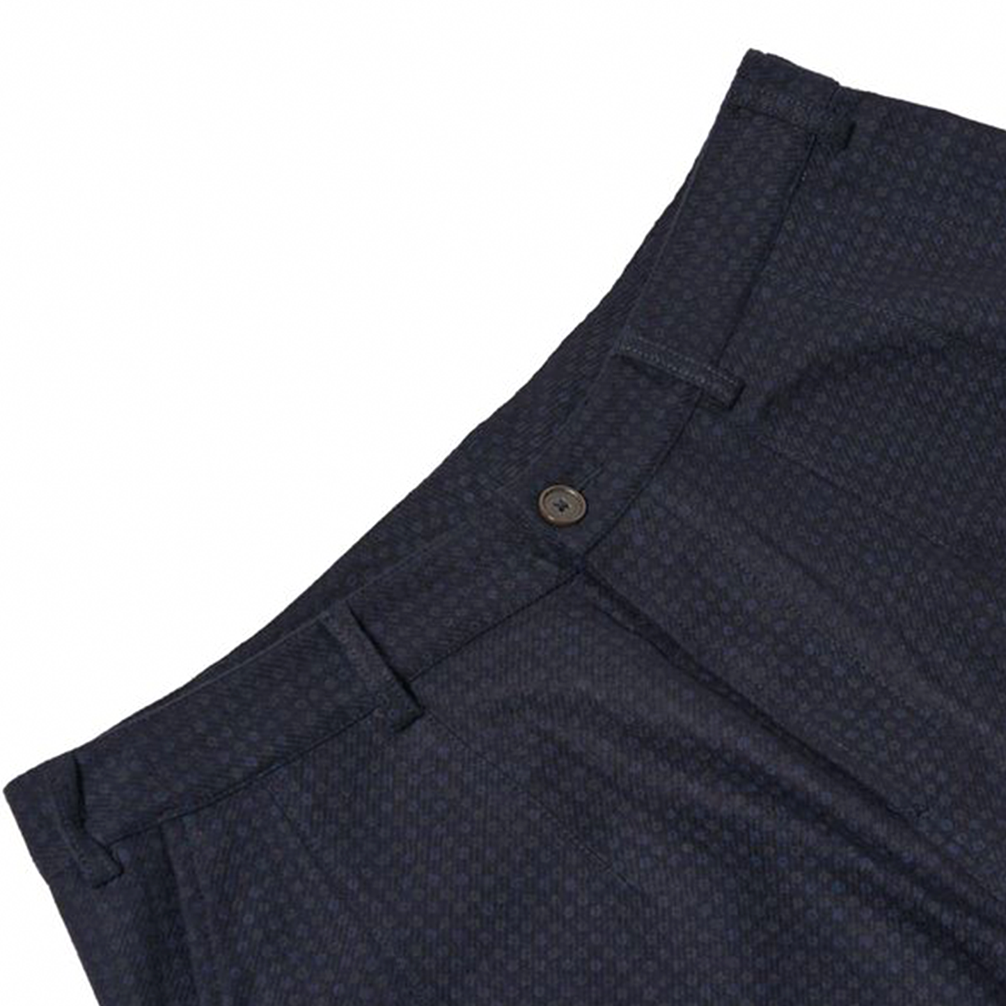Universal Works Dutch Pant Dot Print Flannel Trouser