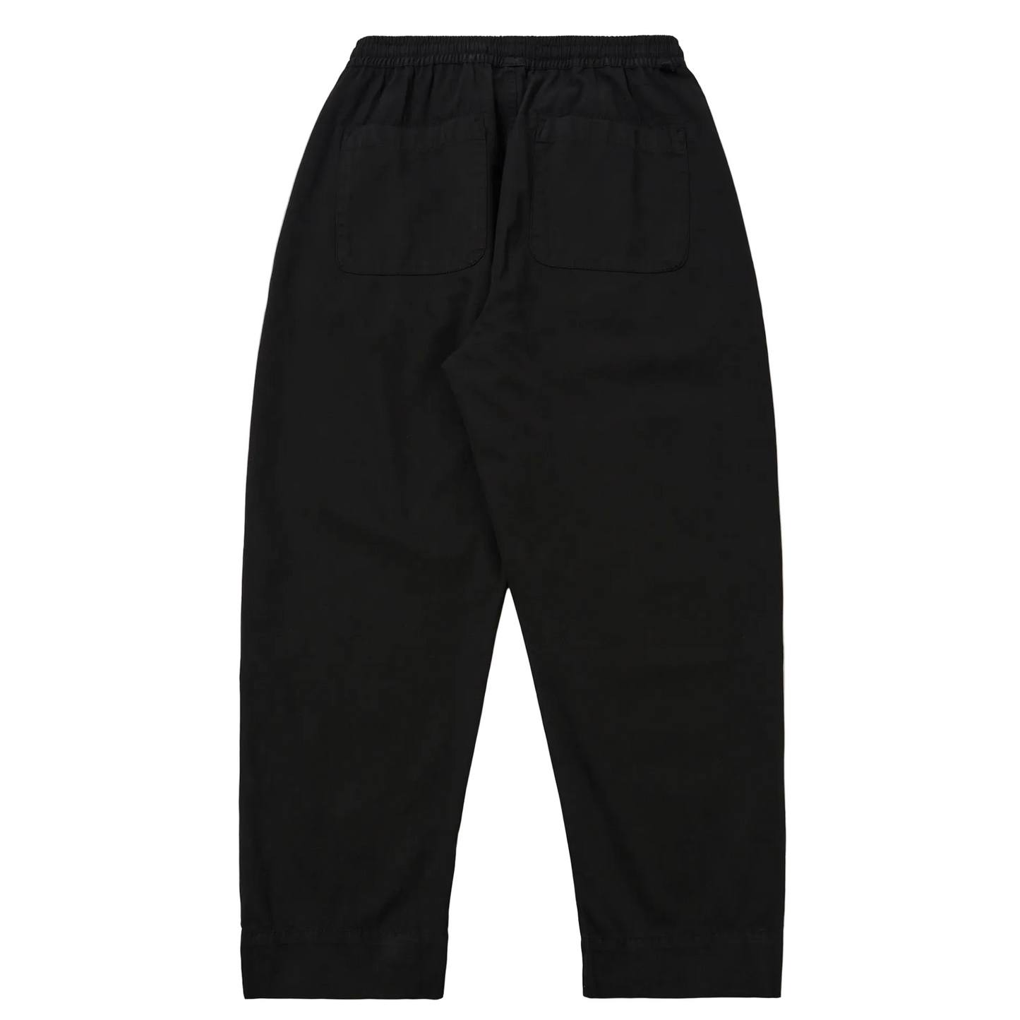 Universal Works Judo Kelly Cotton Black Pant