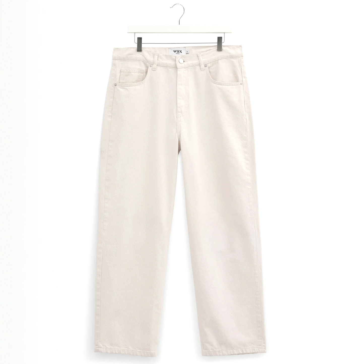 Wax London Felix Ecru Denim Loose Fit Jean