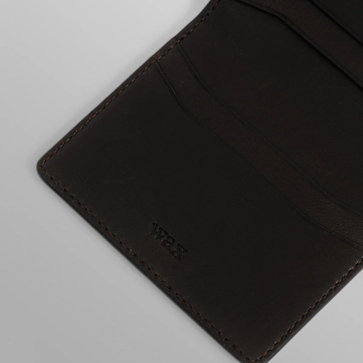 Wax London Forbe Brown Wallet