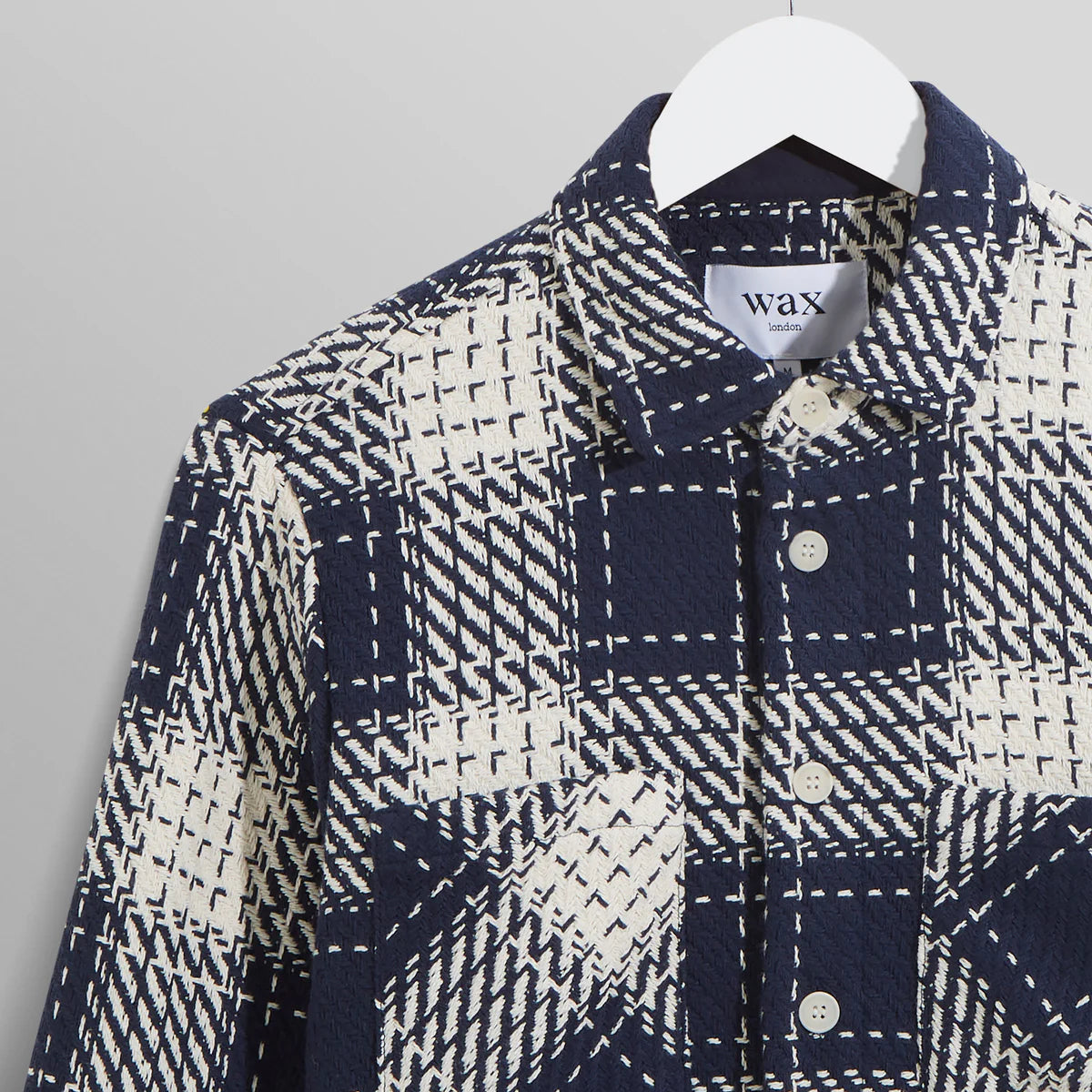 Wax London Whiting Marine Beatnik Overshirt