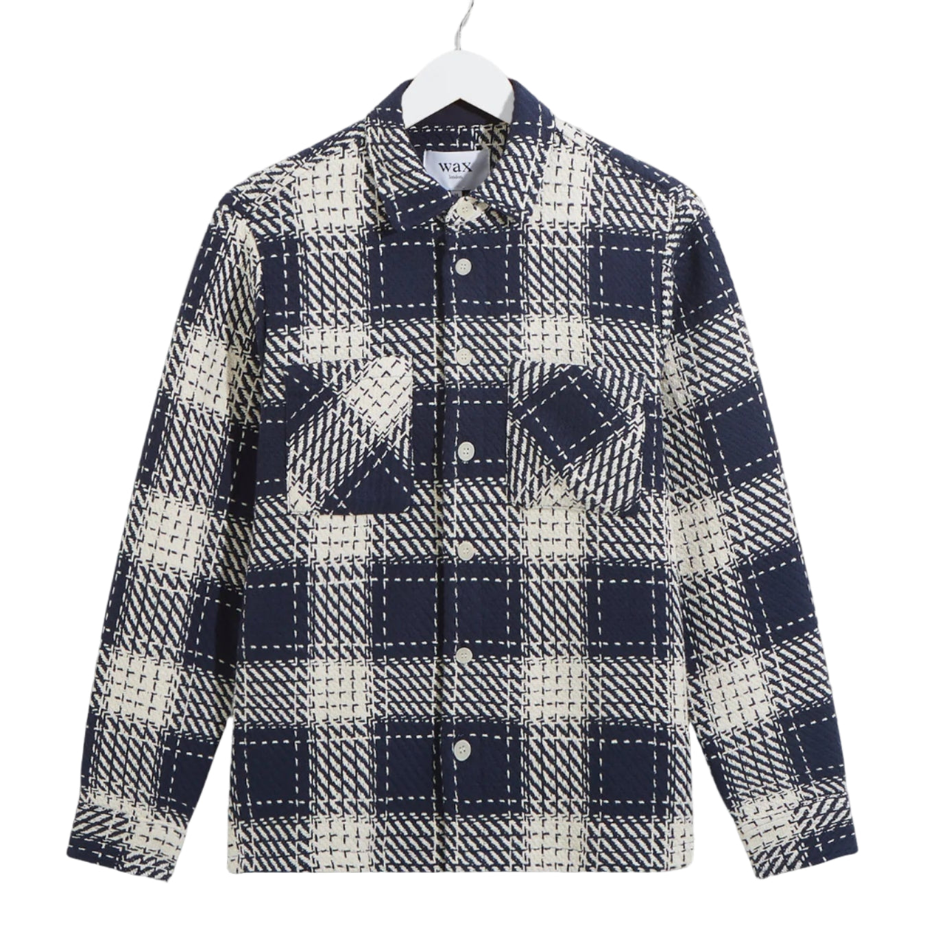 Wax London Whiting Marine Beatnik Overshirt
